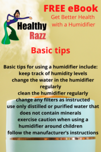 humidifier tips