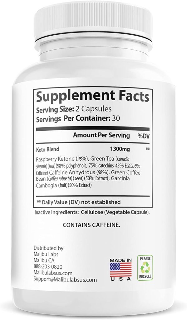 (2 Pack) Lifestyle Keto, Strong Advanced Formula 1300mg, Made in The USA, (2 Bottle Pack), 60 Day Supply