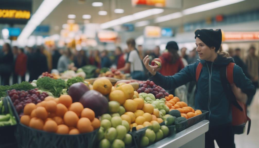 healthy eating while traveling