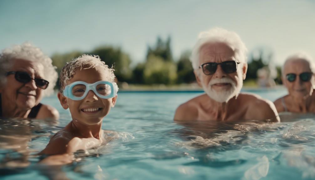 swimming promotes health and wellness
