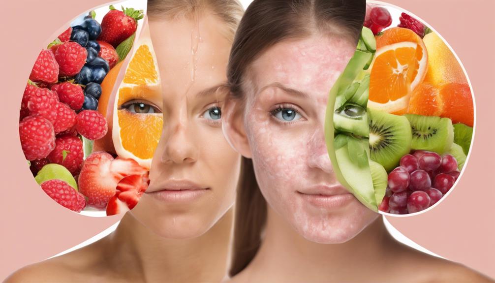 diet impacts women s skin