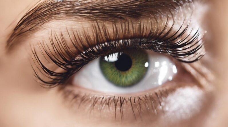 long lashes through natural tricks