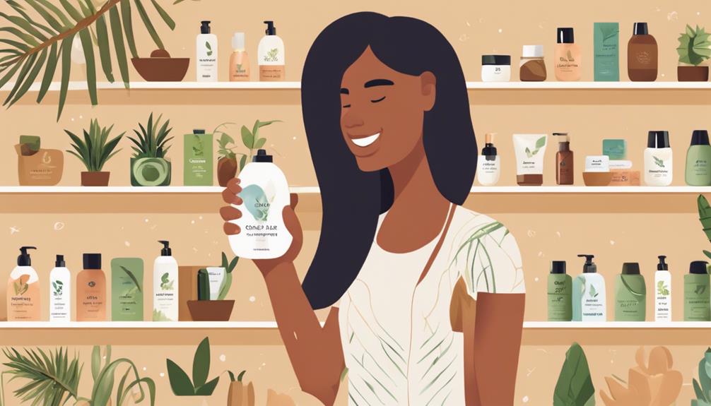 natural haircare product exploration