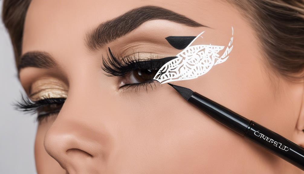 perfect your winged eyeliner