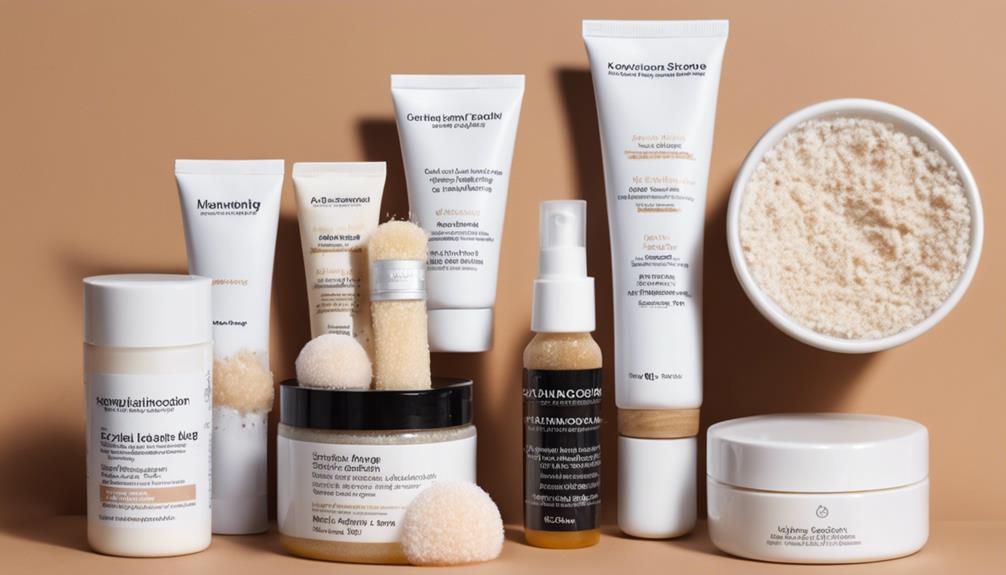 skin care essentials for exfoliation