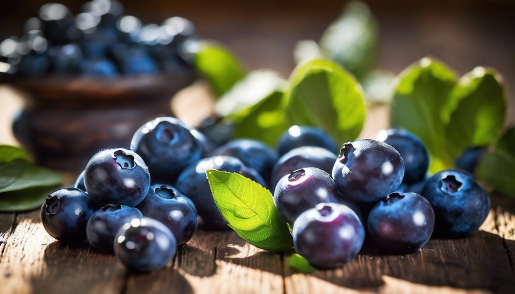 blueberries are antioxidant rich