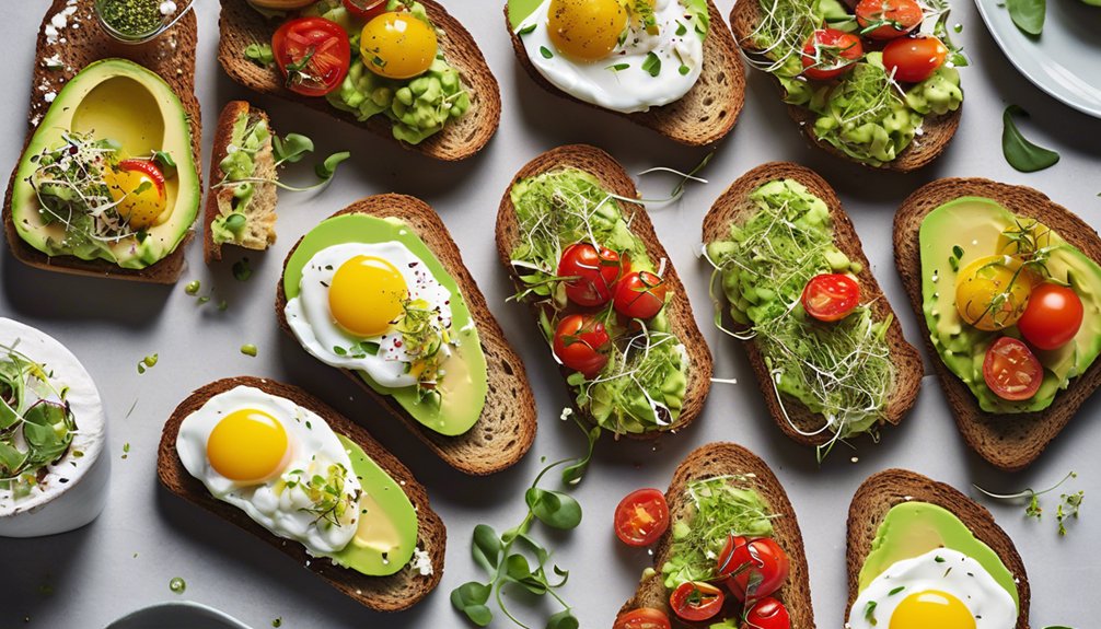 creative avocado toast ideas