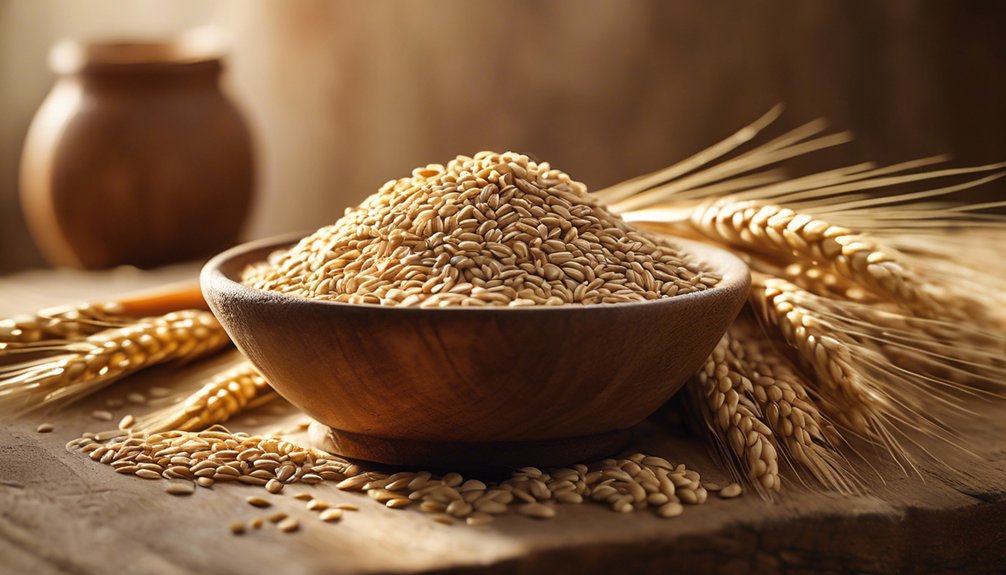fiber rich barley grain