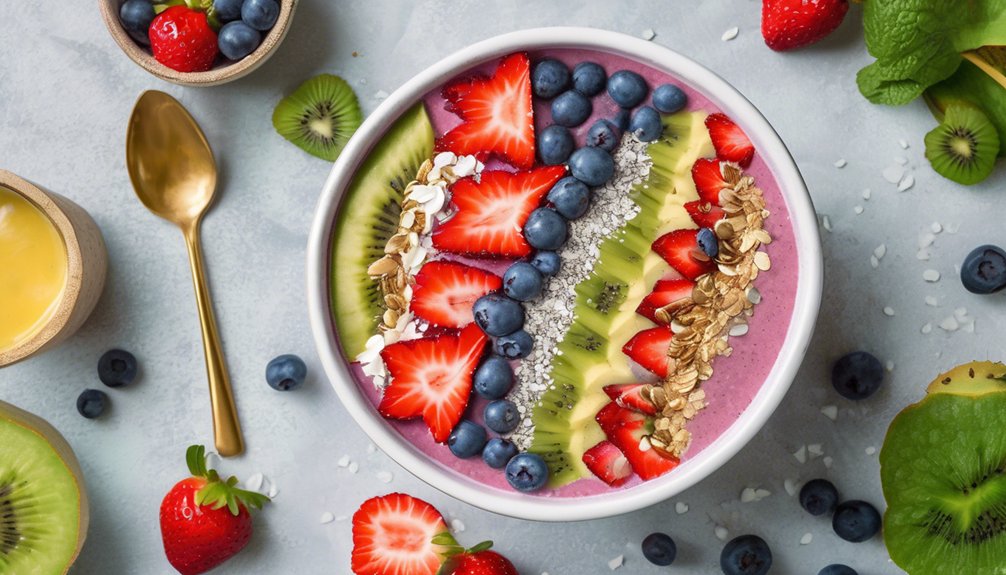 healthy and vibrant breakfasts