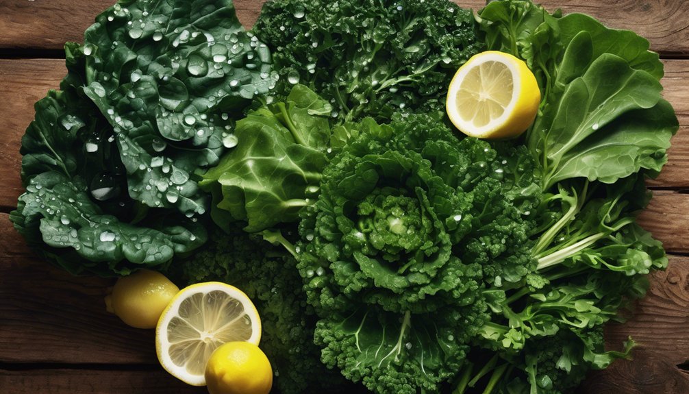 leafy greens detoxify the body