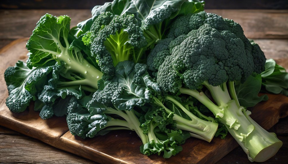 nutritious leafy green vegetables