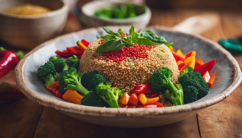 replace rice with quinoa