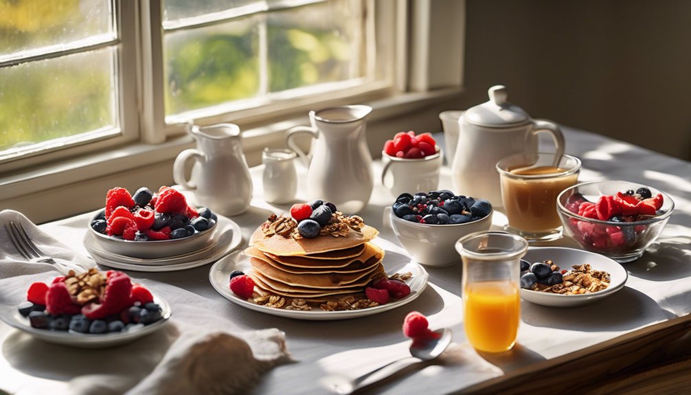 unexpected morning meal options