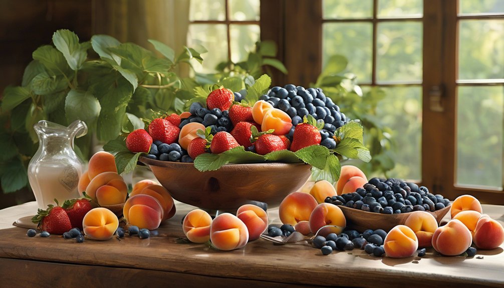 juicy seasonal fruit delights