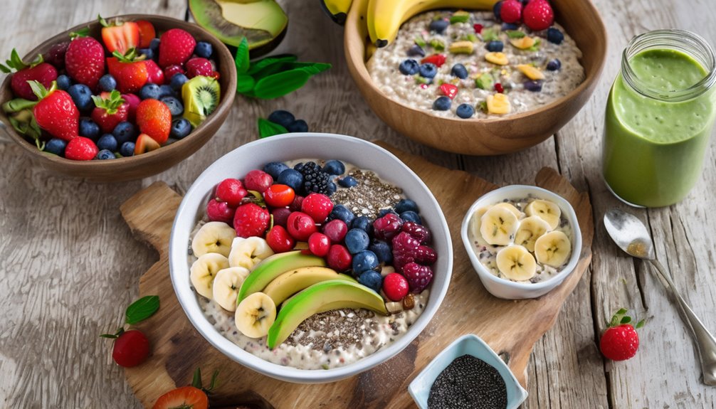fiber rich breakfast ideas