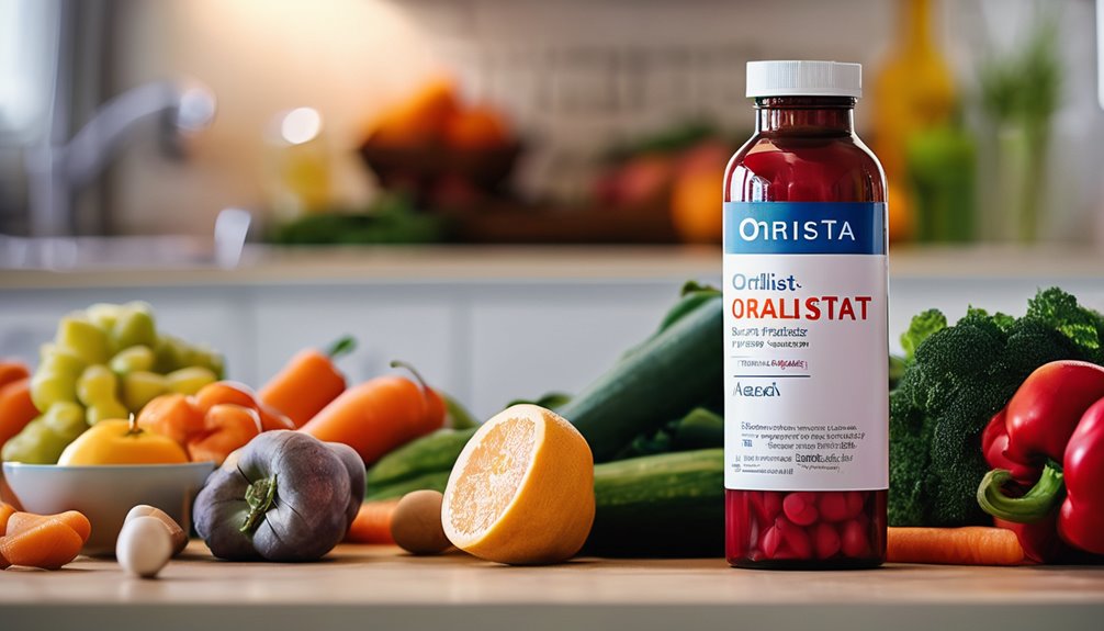 manage orlistat side effects