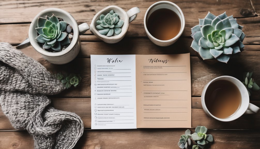 adult wellness checklist printable