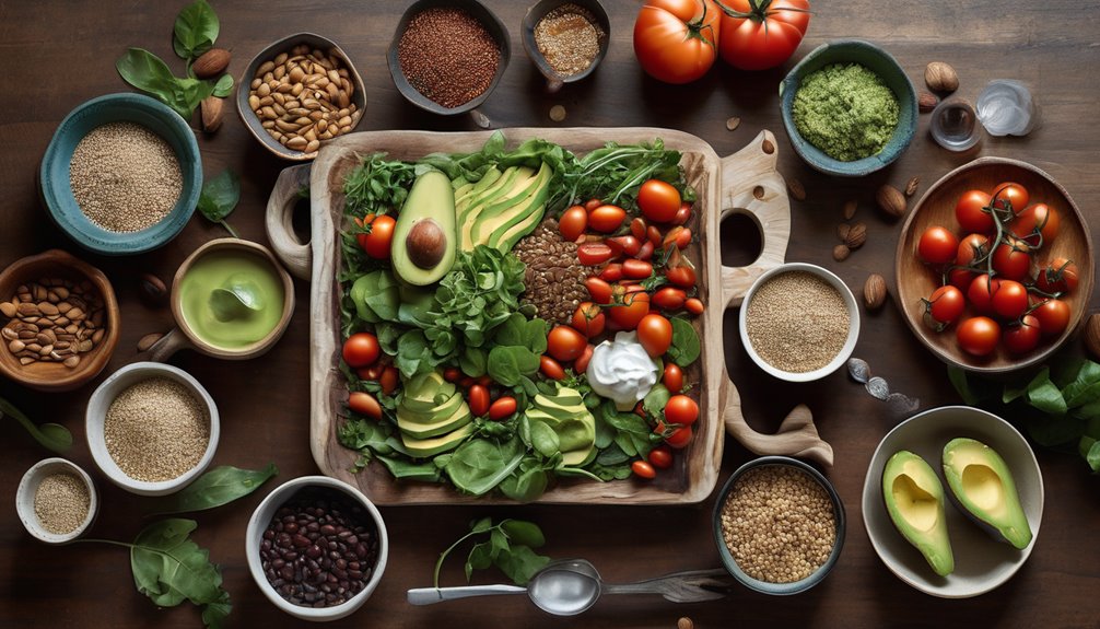 balanced meals with nutrients