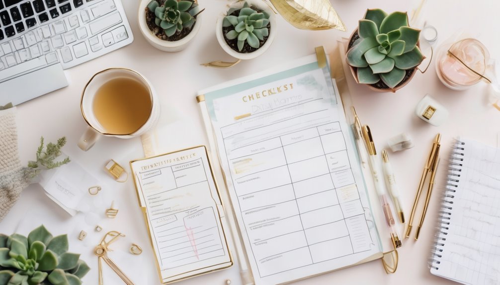 create your personalized checklist