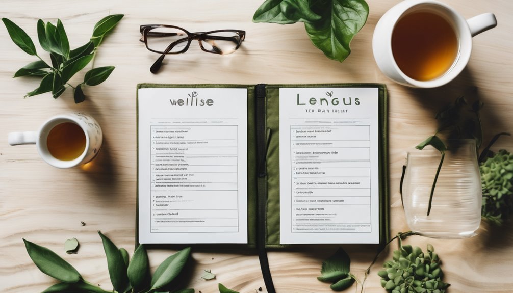 customizable wellness checklist resources