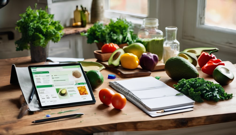 healthy recipe card creator