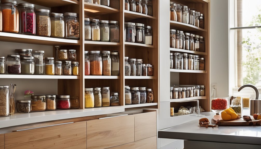 organize pantry with multifunctional gadgets