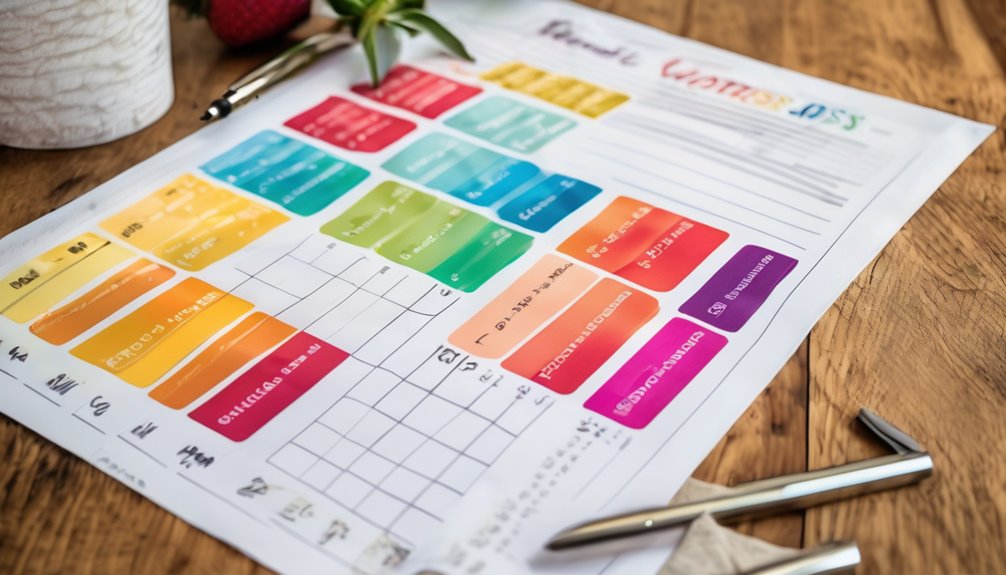 printable weight loss sheets